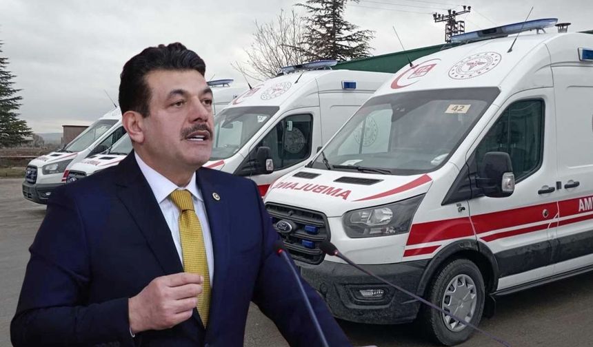 Milletvekili Avcı'dan Zonguldak’a müjde: 6 yeni ambulans tahsis edildi