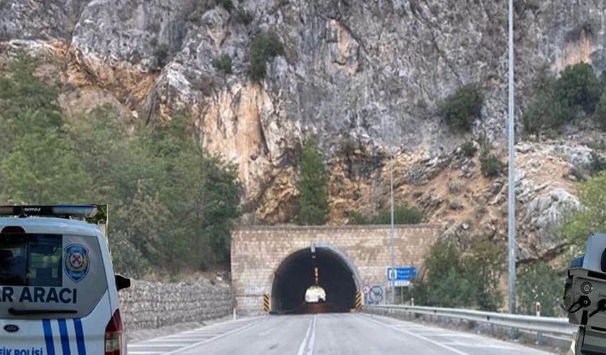 Dereboğazı yolu’nda radar denetimleri en üst seviyeye çıkarıldı