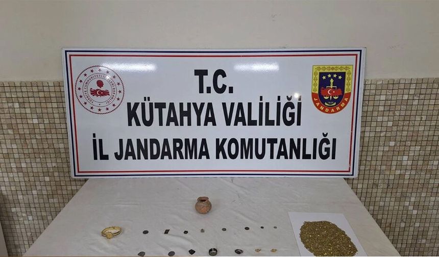 Kütahya’da Roma ve Bizans dönemine ait tarihi eserler ele geçirildi