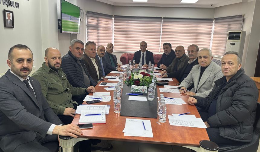 Artvin STK’lar Birliği 4. Toplantısı ASFK Başkanı Dağ başkanlığında gerçekleştirdi