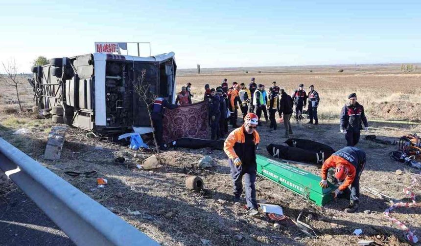 Aksaray'da yaşanan otobüs kazası sonrası şoför konuştu