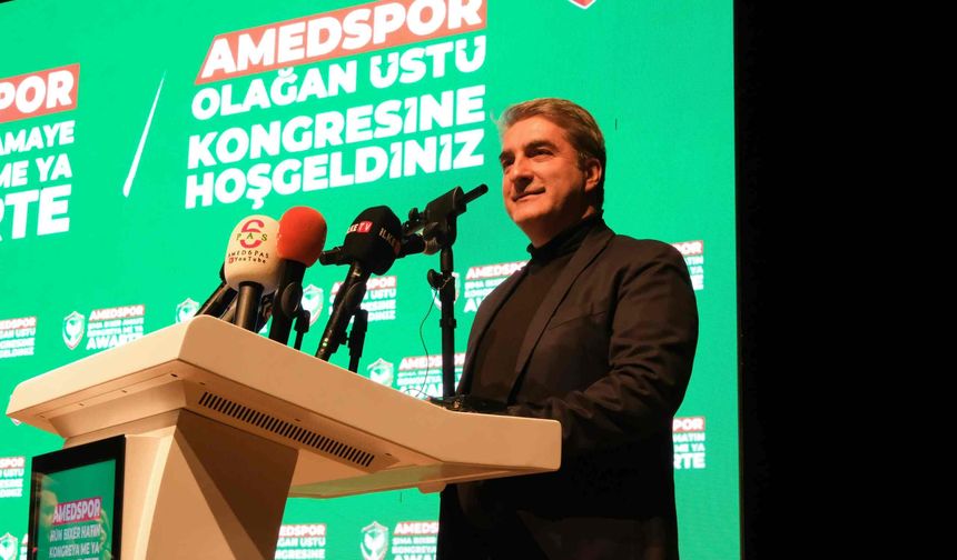 Amedspor’un yeni başkanı Burç Baysal oldu