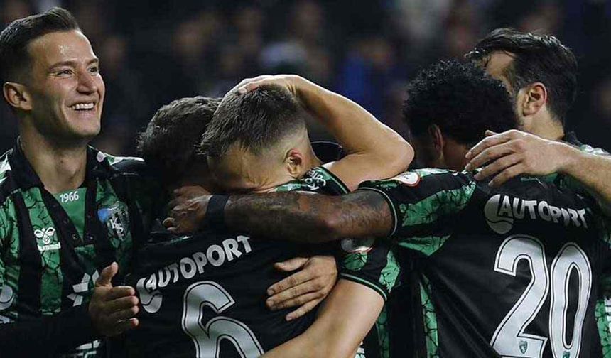 Kocaelispor, Adanaspor karşısında hata yapmadı: Liderliğini sürdürdü