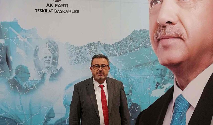 AK Parti Beşikdüzü İlçe Başkanlığı'na A. Osman Çoban atandı