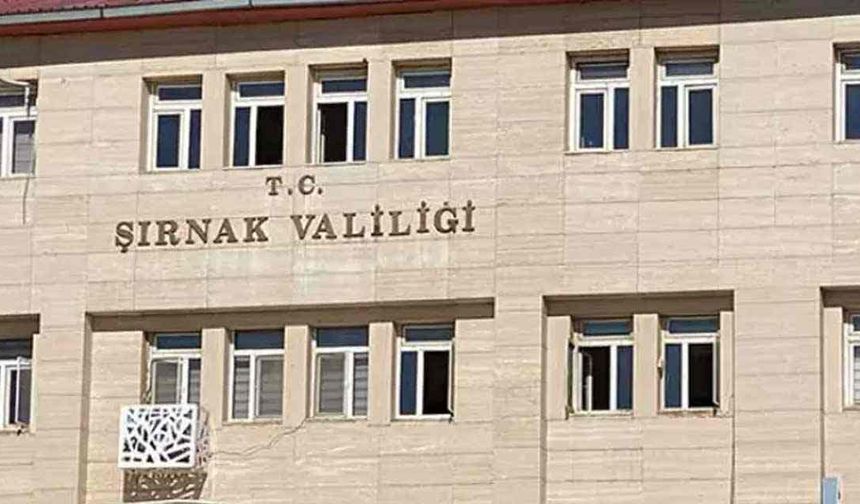 Şırnak'ta 10 gün gösteri ve yürüyüşler yasak