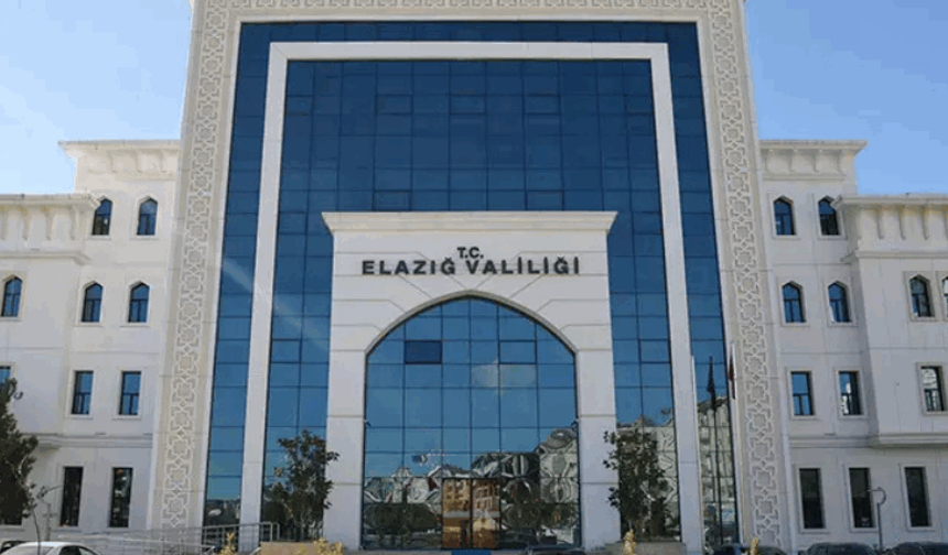 Elazığ’da gösteri yürüyüşlerine 7 gün süreyle yasak