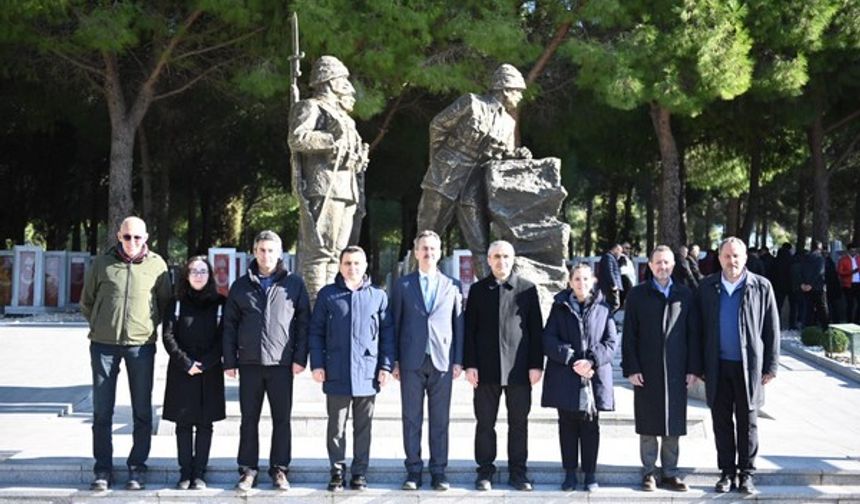 Haluk Görgün tarihi alanı ziyaret etti