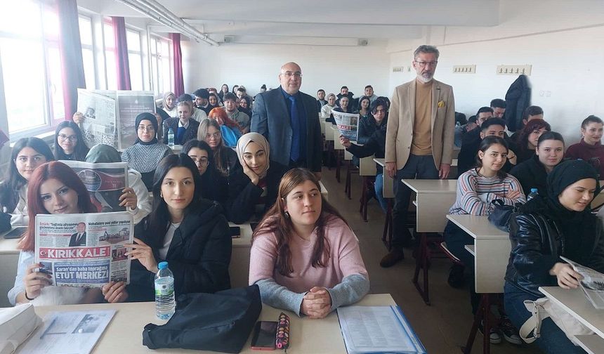 Kırıkkale Üniversitesi Keskin MYO, İki Önemli Gazeteciyi Ağırladı