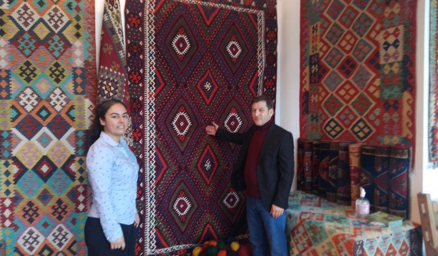 Fethiye’de "El Dokuma Halı Ve Kilim Sergisi" açıldı