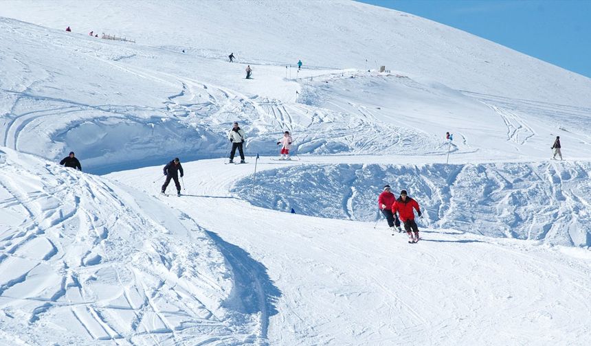 Davraz Kayak Merkezi istenilen kar seviyesine ulaştı